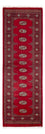 Tapis de couloir Tapis Pakistani - 239 x 79 cm - rouge