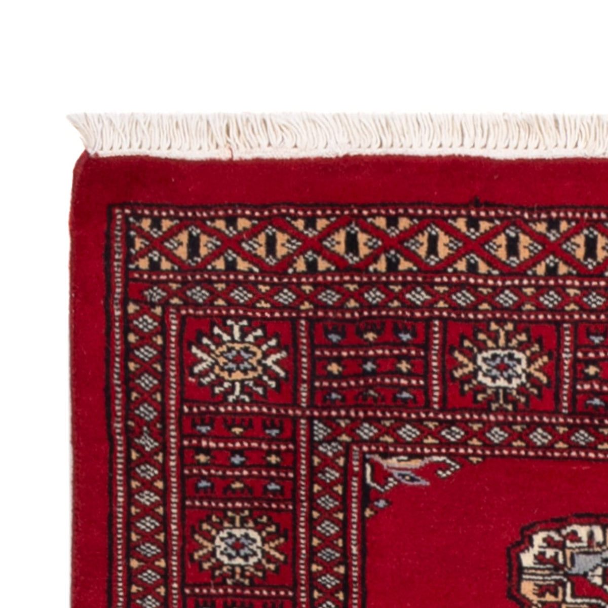Tapis de couloir Tapis Pakistani - 239 x 79 cm - rouge