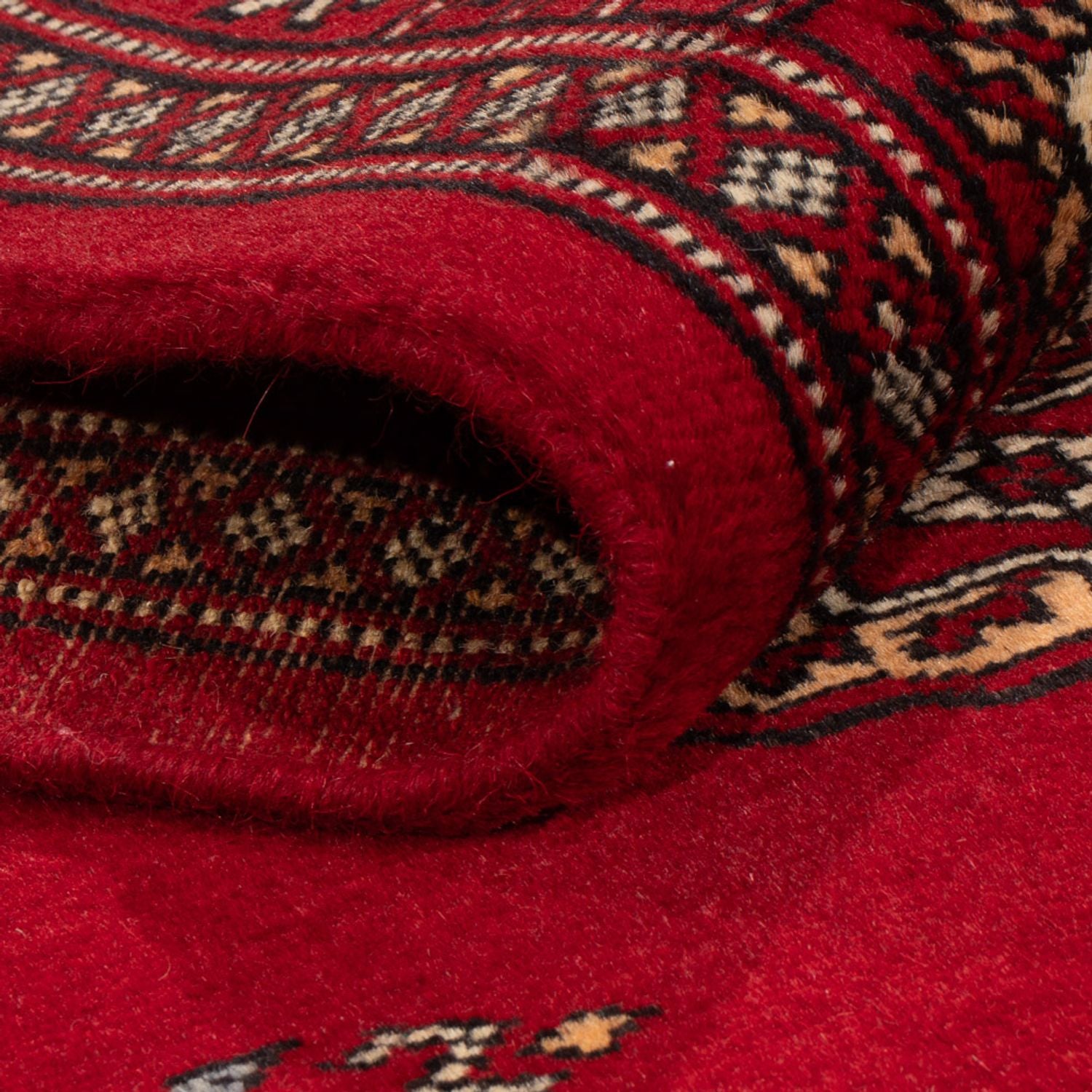 Tapis de couloir Tapis Pakistani - 239 x 79 cm - rouge