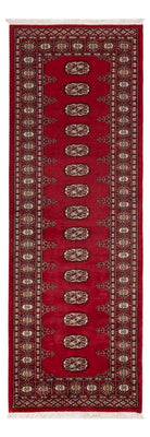 Tapis de couloir Tapis Pakistani - 235 x 79 cm - rouge