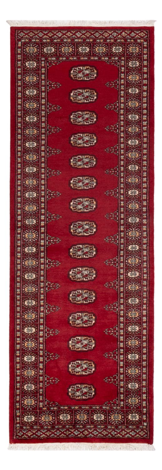 Tapis de couloir Tapis Pakistani - 235 x 79 cm - rouge