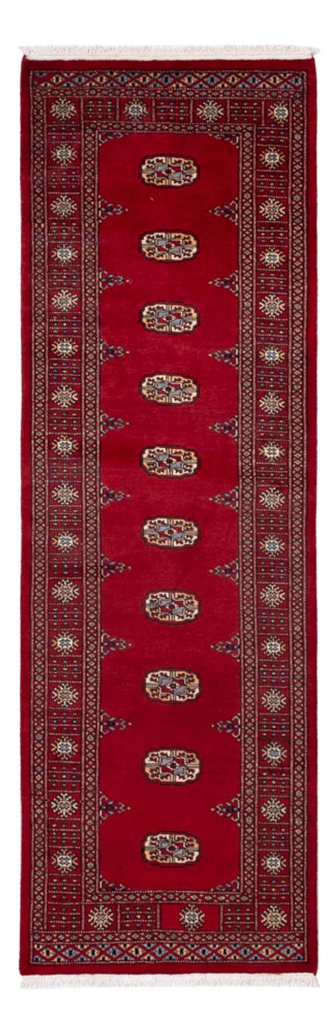 Tapis de couloir Tapis Pakistani - 247 x 79 cm - rouge