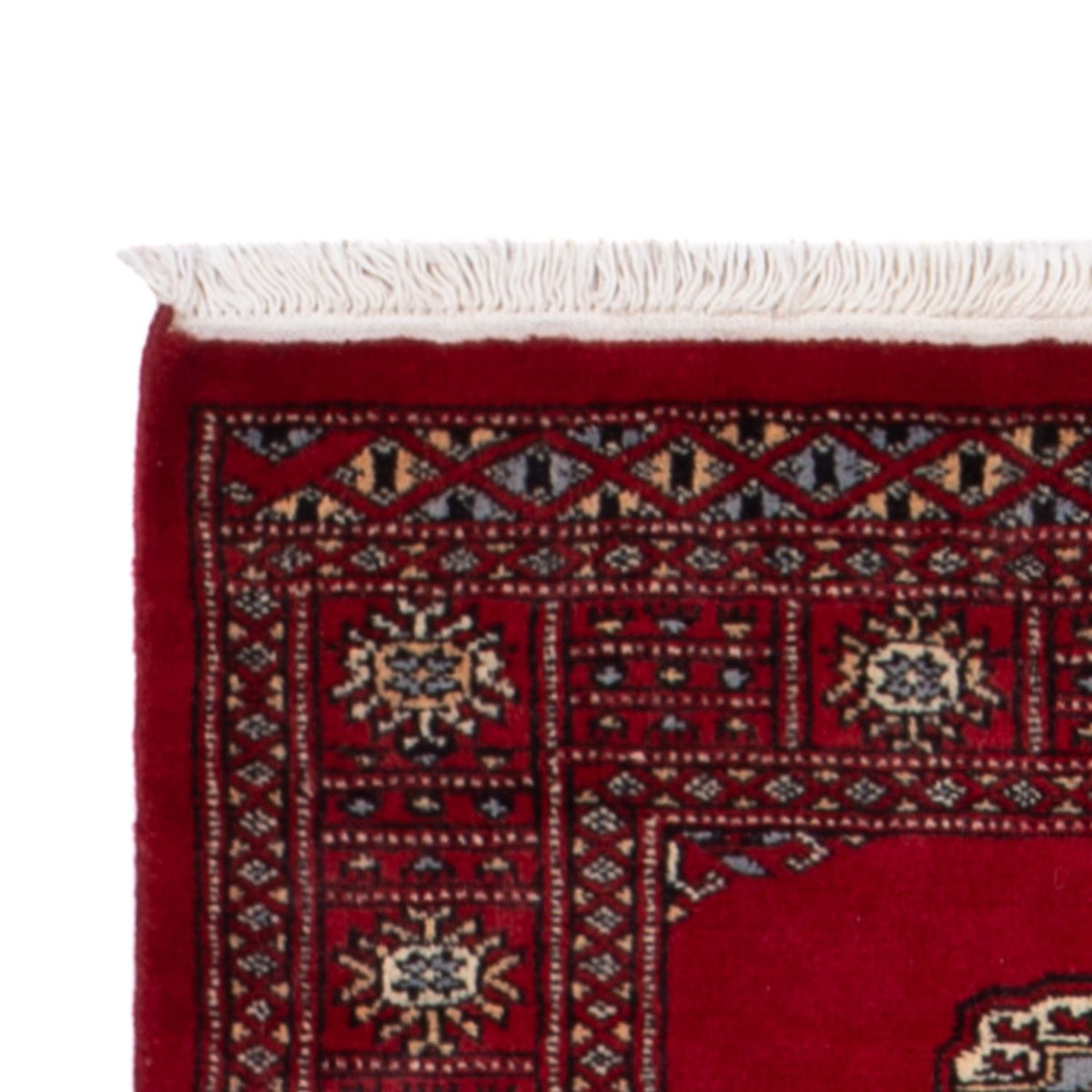 Tapis de couloir Tapis Pakistani - 247 x 79 cm - rouge