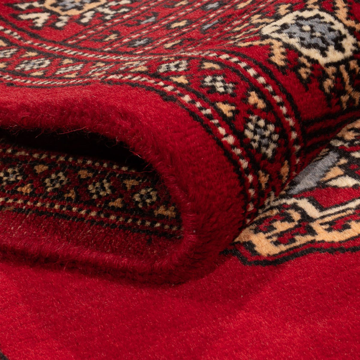 Tapis de couloir Tapis Pakistani - 247 x 79 cm - rouge
