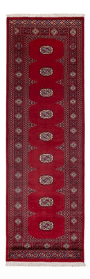 Tapis de couloir Tapis Pakistani - 247 x 77 cm - rouge