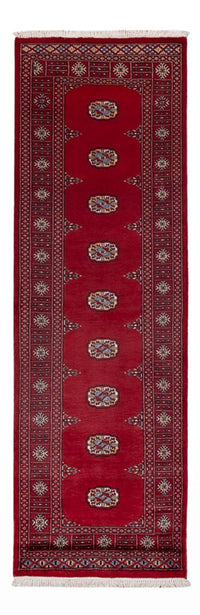 Tapis de couloir Tapis Pakistani - 247 x 77 cm - rouge
