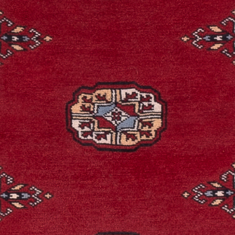 Tapis de couloir Tapis Pakistani - 247 x 77 cm - rouge