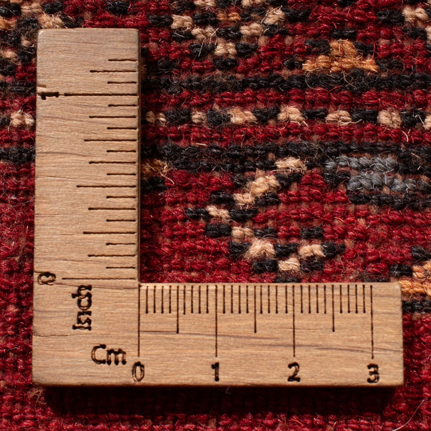 Tapis de couloir Tapis Pakistani - 247 x 77 cm - rouge