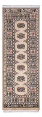 Tapis de couloir Tapis Pakistani - 206 x 77 cm - beige