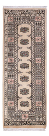 Tapis de couloir Tapis Pakistani - 206 x 77 cm - beige