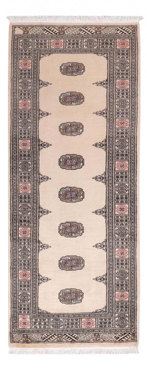 Tapis de couloir Tapis Pakistani - 195 x 77 cm - beige