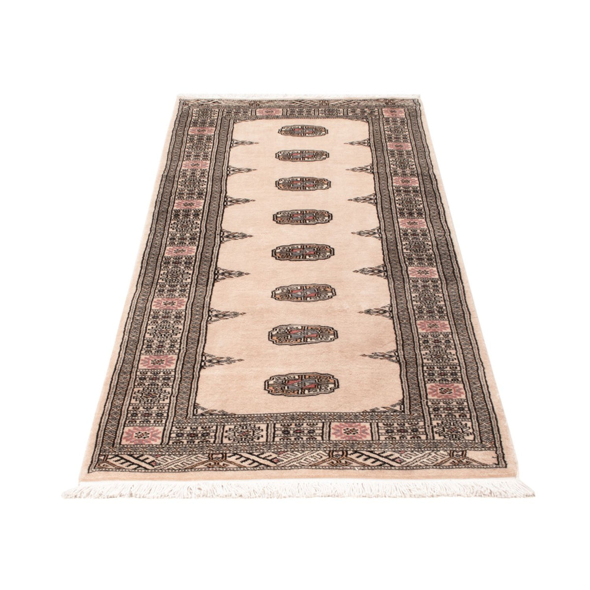 Tapis de couloir Tapis Pakistani - 195 x 77 cm - beige