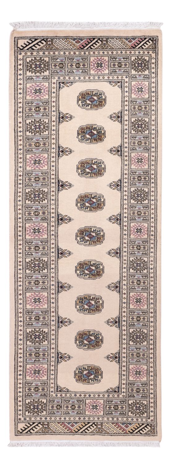 Tapis de couloir Tapis Pakistani - 206 x 75 cm - beige