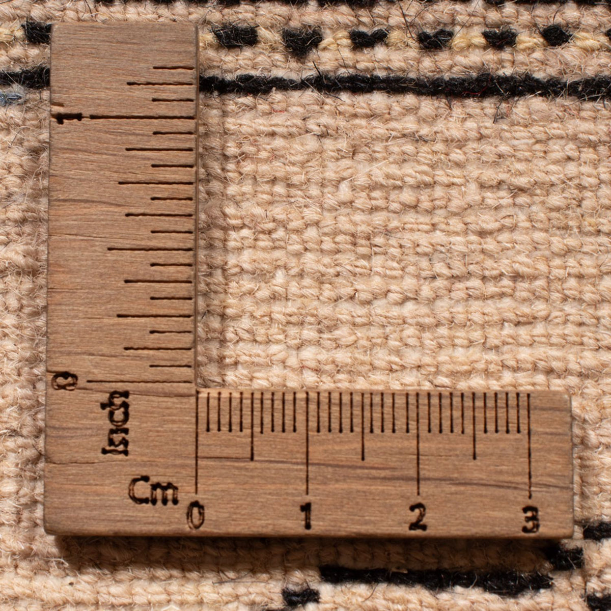 Tapis de couloir Tapis Pakistani - 206 x 75 cm - beige