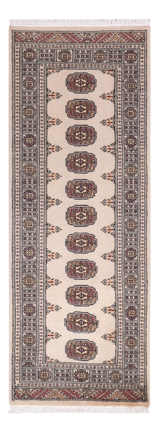 Tapis de couloir Tapis Pakistani - 204 x 75 cm - beige