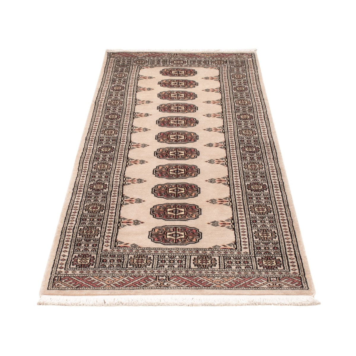 Tapis de couloir Tapis Pakistani - 204 x 75 cm - beige