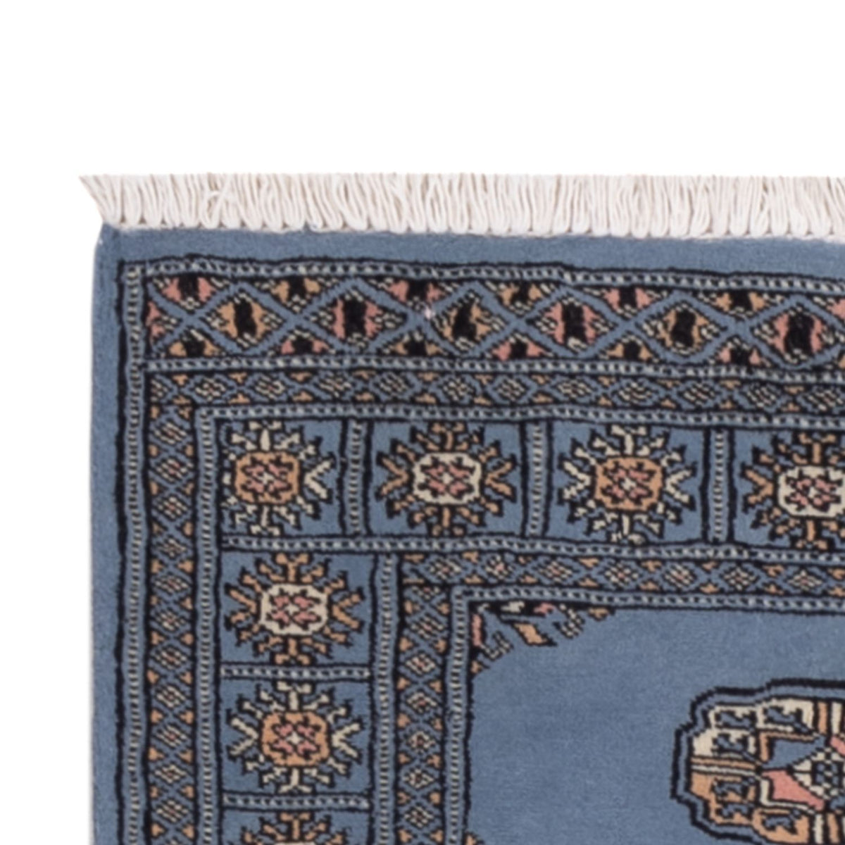 Tapis de couloir Tapis Pakistani - 196 x 77 cm - bleu