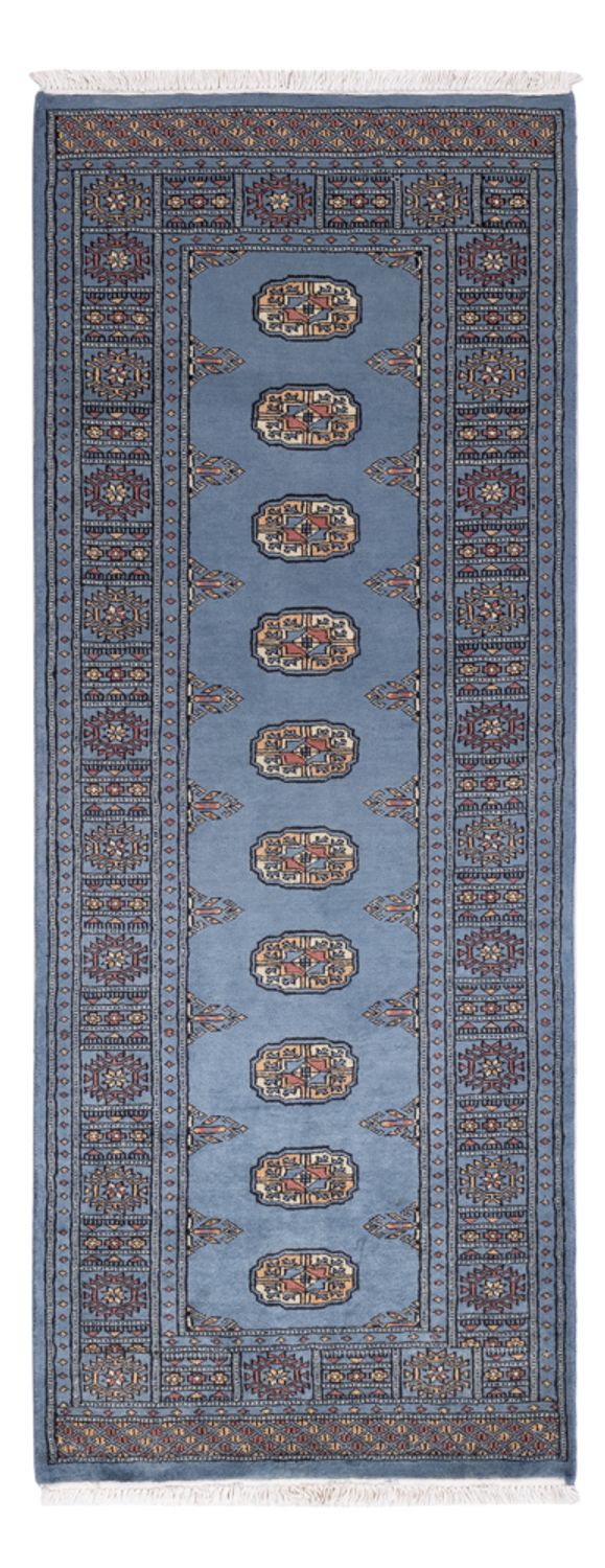 Tapis de couloir Tapis Pakistani - 197 x 77 cm - bleu