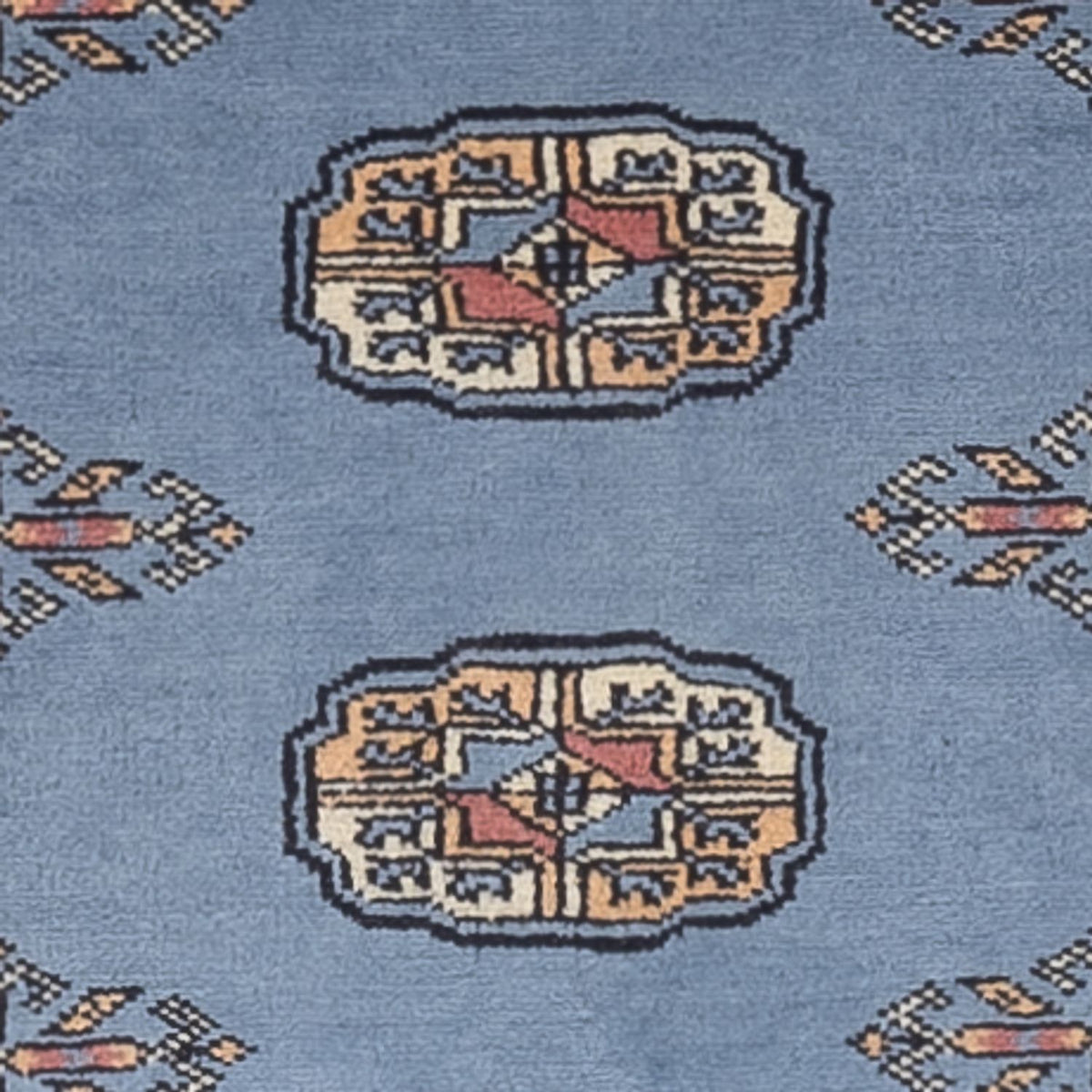 Tapis de couloir Tapis Pakistani - 197 x 77 cm - bleu