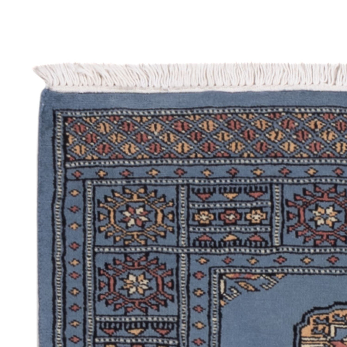 Tapis de couloir Tapis Pakistani - 197 x 77 cm - bleu