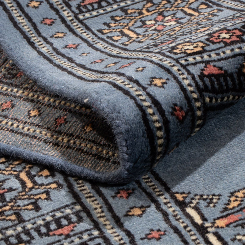Tapis de couloir Tapis Pakistani - 197 x 77 cm - bleu