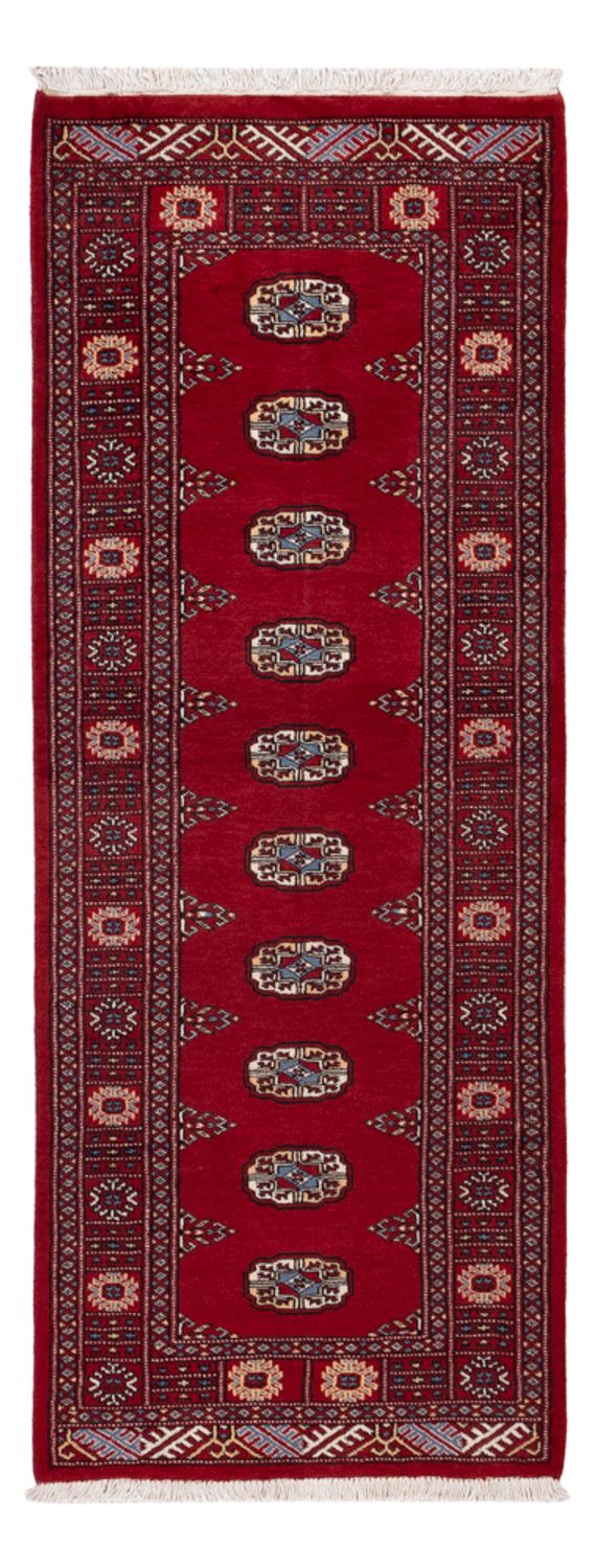 Tapis de couloir Tapis Pakistani - 200 x 79 cm - rouge