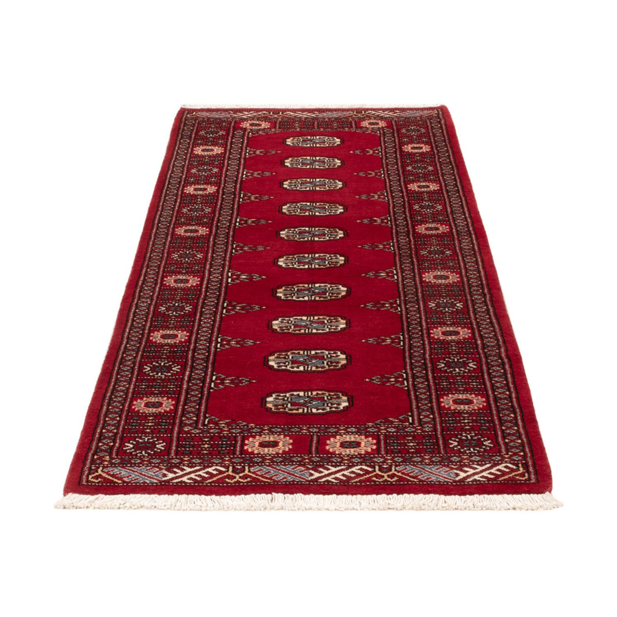 Tapis de couloir Tapis Pakistani - 200 x 79 cm - rouge