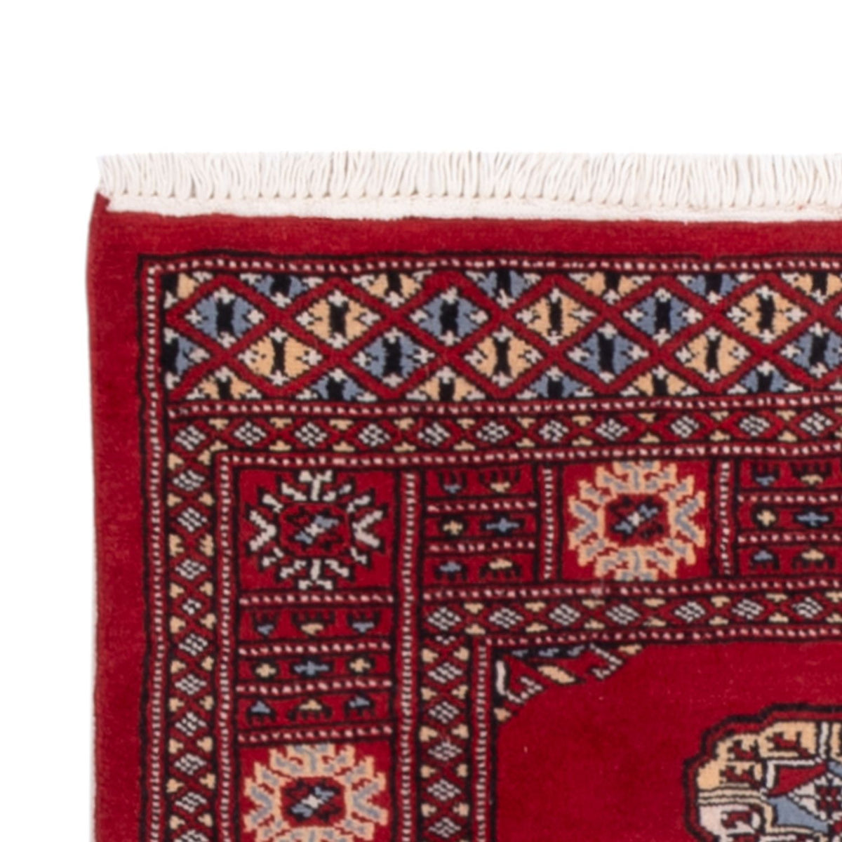 Tapis de couloir Tapis Pakistani - 203 x 80 cm - rouge