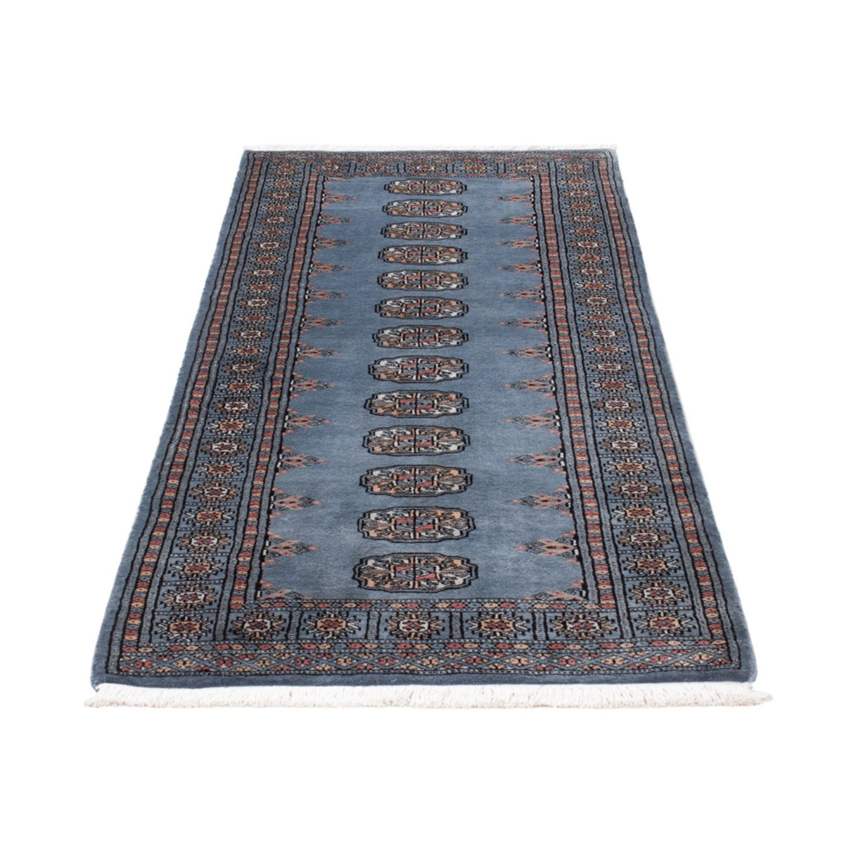 Tapis de couloir Tapis Pakistani - 189 x 75 cm - bleu