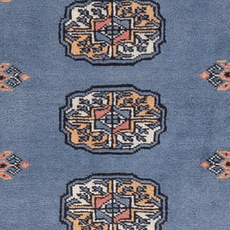 Tapis de couloir Tapis Pakistani - 209 x 76 cm - bleu