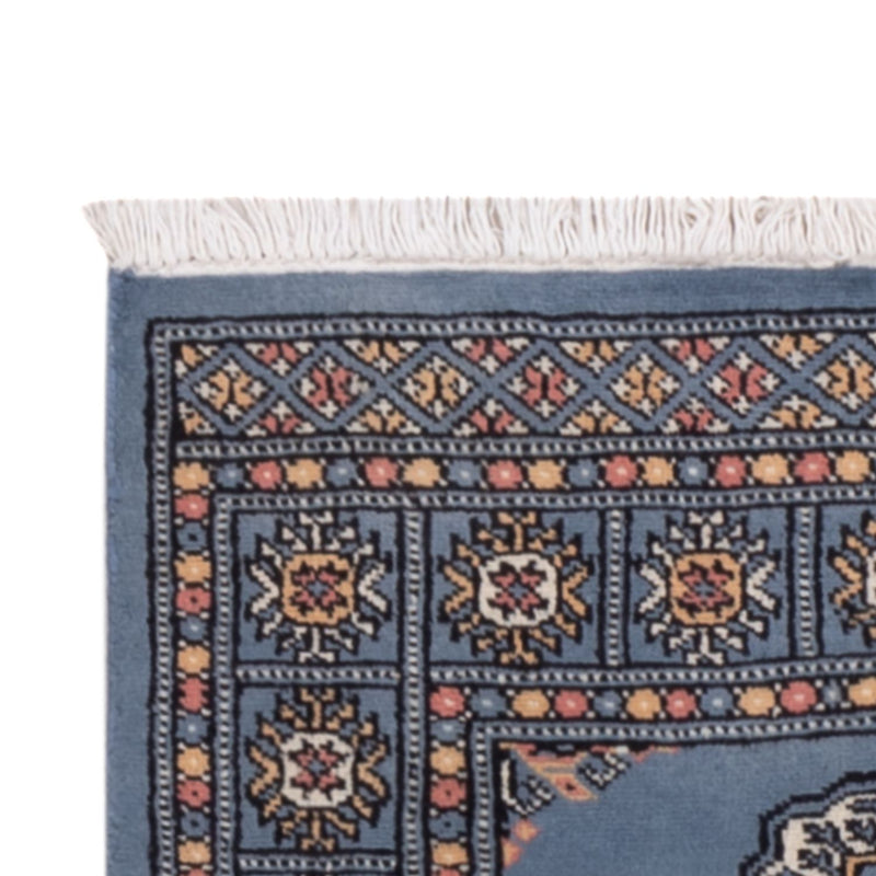 Tapis de couloir Tapis Pakistani - 209 x 76 cm - bleu