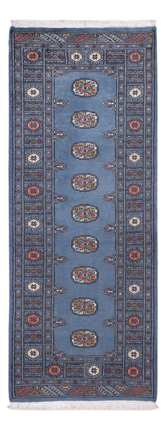 Tapis de couloir Tapis Pakistani - 199 x 80 cm - bleu