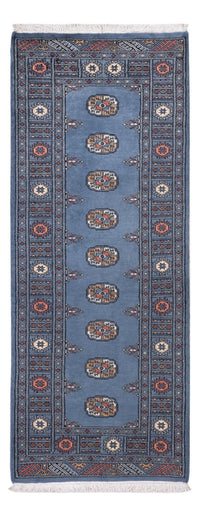 Tapis de couloir Tapis Pakistani - 199 x 80 cm - bleu