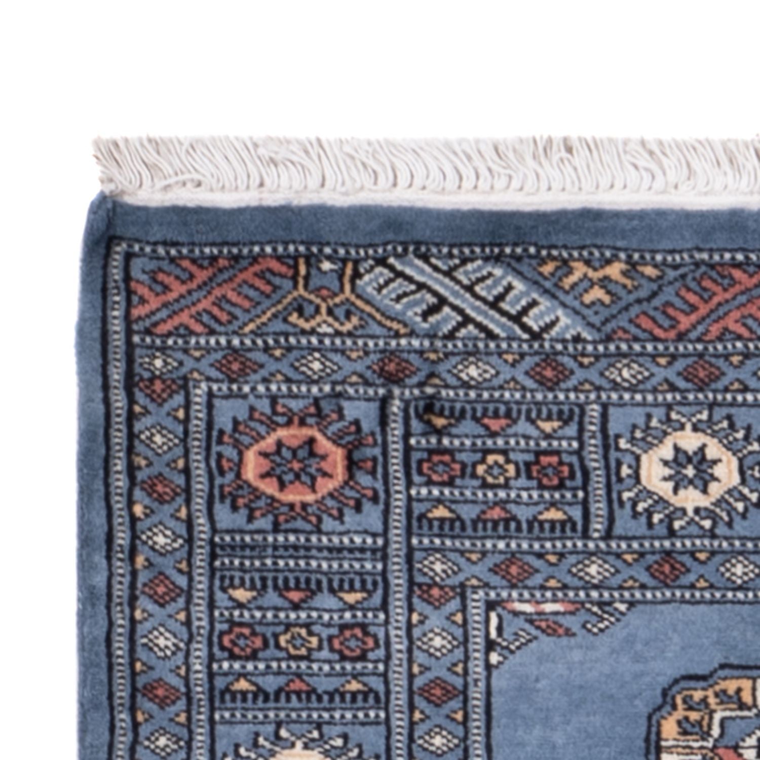 Tapis de couloir Tapis Pakistani - 199 x 80 cm - bleu