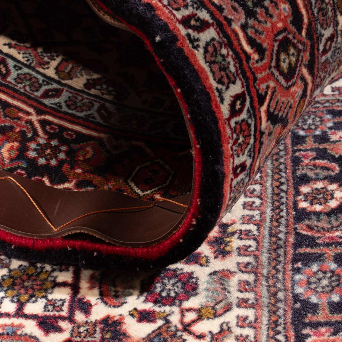 Tapis de couloir Tapis persan - Bidjar - 210 x 77 cm - marron foncé