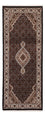 Tapis de couloir Tapis oriental - Tabriz - 204 x 80 cm - beige foncé