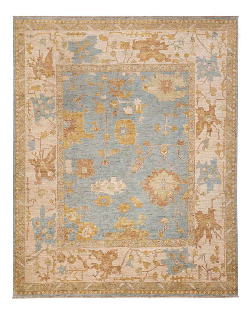 Tapis Ziegler - Usak - 306 x 245 cm - turquoise