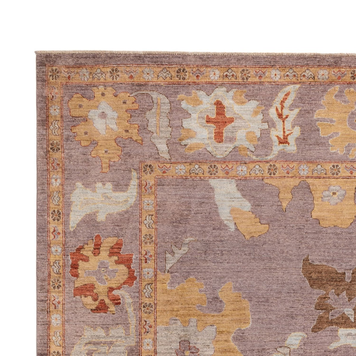 Tapis Ziegler - Usak - 349 x 247 cm - bleu foncé