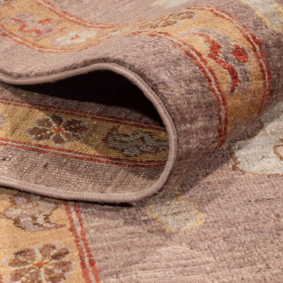 Tapis Ziegler - Usak - 349 x 247 cm - bleu foncé