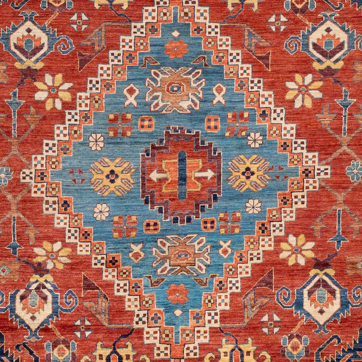 Tapis Ziegler - Usak - 351 x 266 cm - rouge