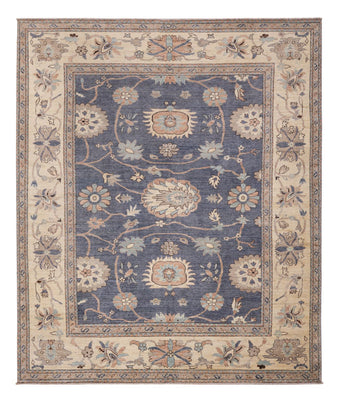 Tapis Ziegler - Usak - 298 x 249 cm - bleu de mer