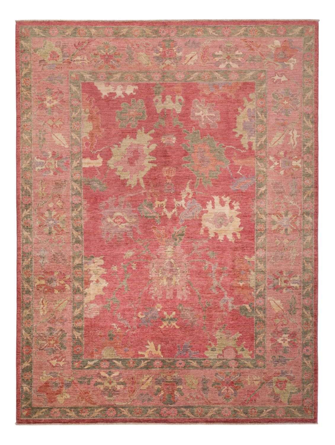 Tapis Ziegler - Usak - 342 x 251 cm - rouge