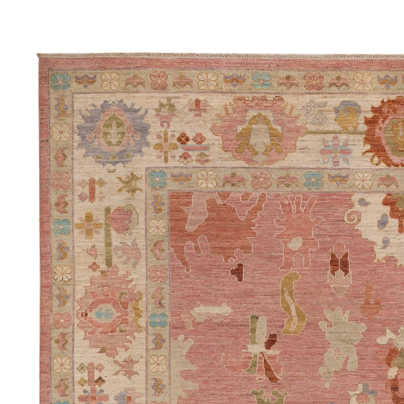 Tapis Ziegler - Usak - 359 x 237 cm - rouge clair