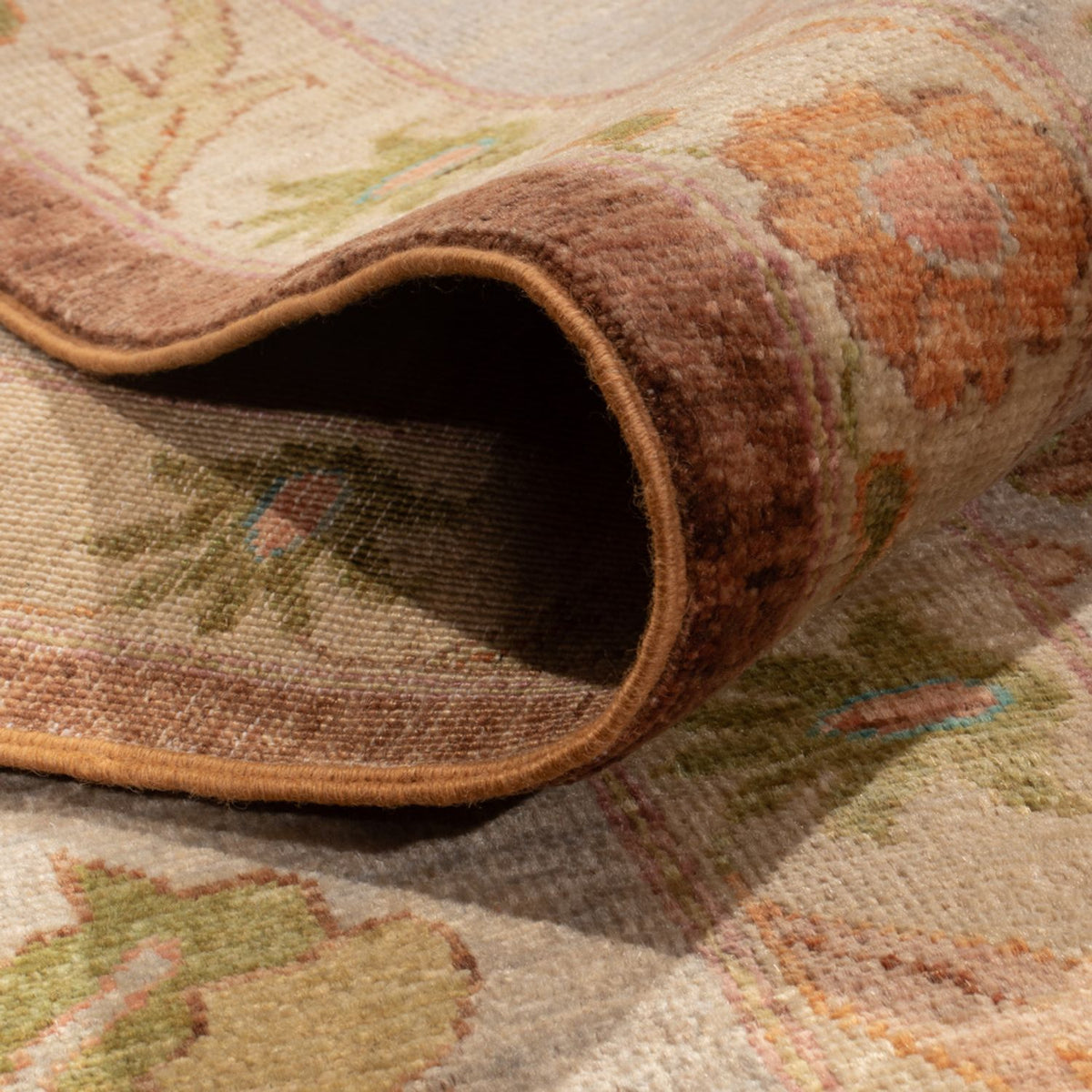 Tapis Ziegler - Usak - 343 x 243 cm - beige foncé