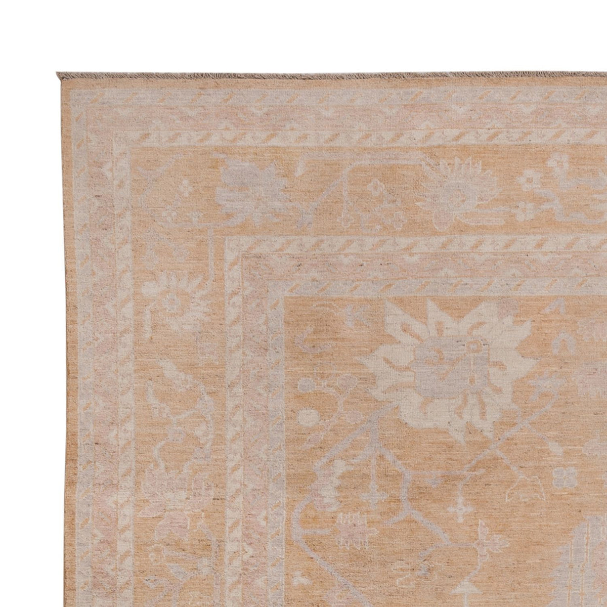 Tapis Ziegler - Usak - 306 x 246 cm - beige foncé