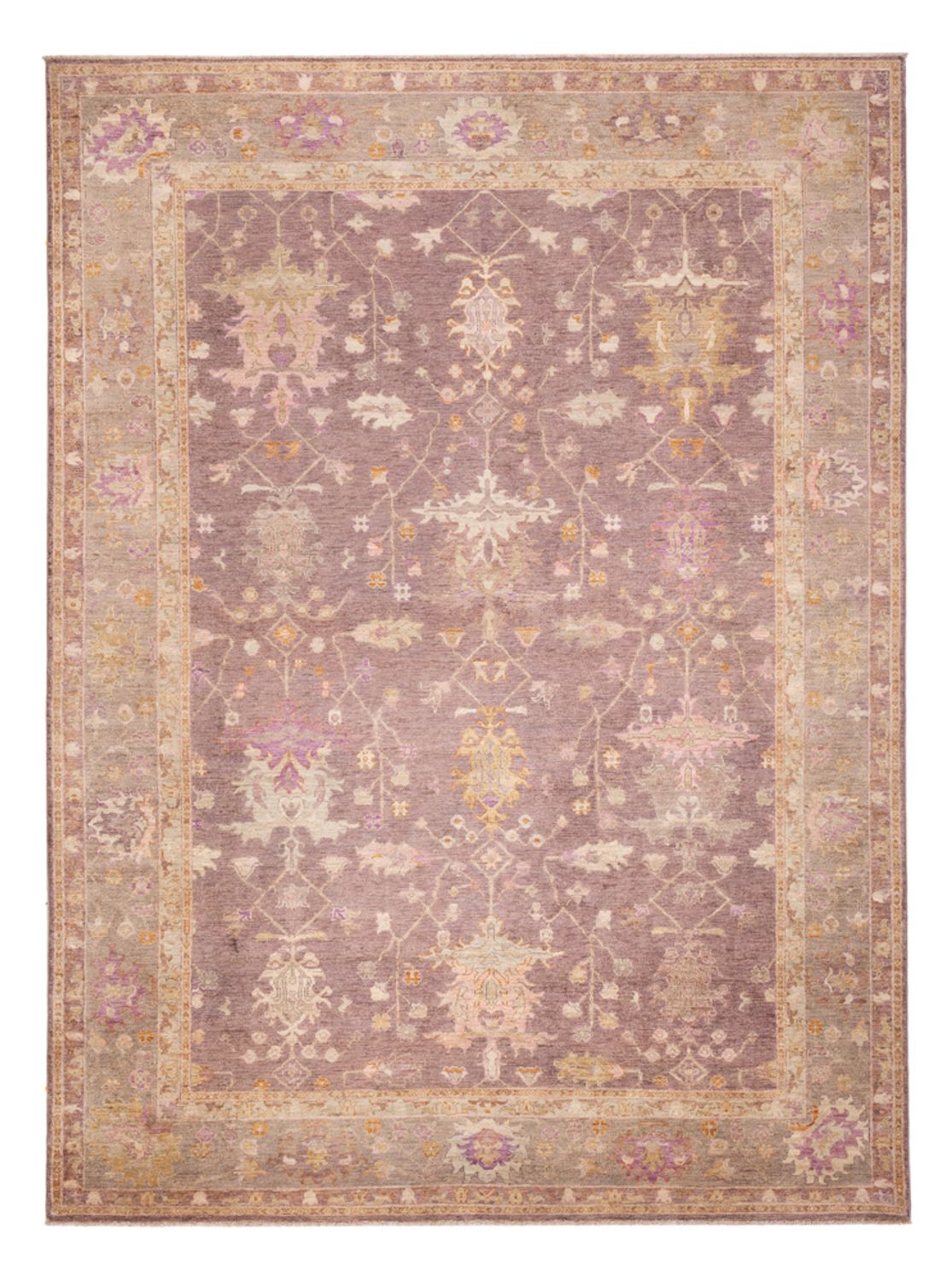 Tapis Ziegler - Usak - 335 x 245 cm - violet