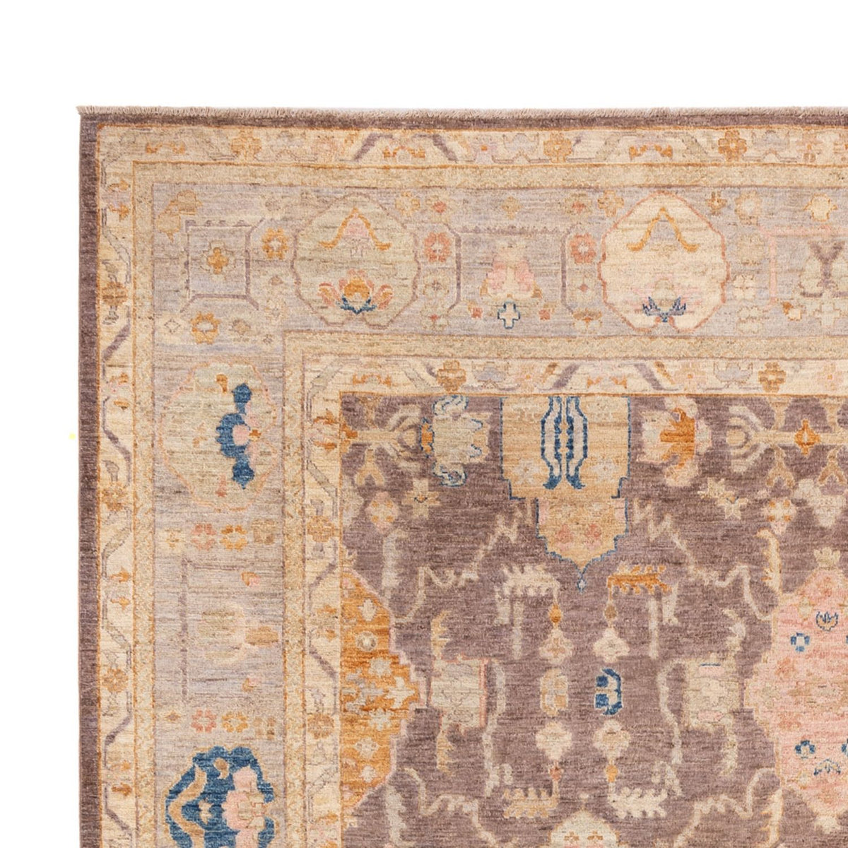 Tapis Ziegler - Usak - 353 x 244 cm - beige foncé