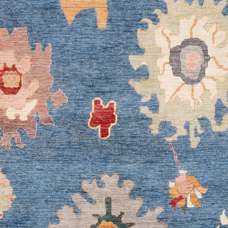 Tapis Ziegler - Usak - 334 x 252 cm - bleu