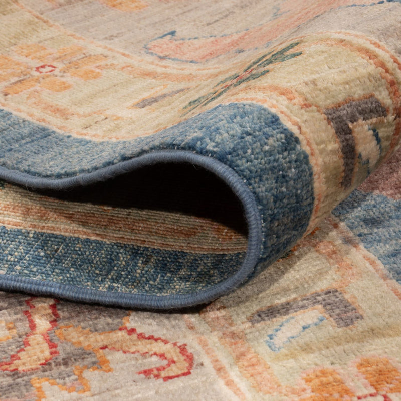 Tapis Ziegler - Usak - 334 x 252 cm - bleu