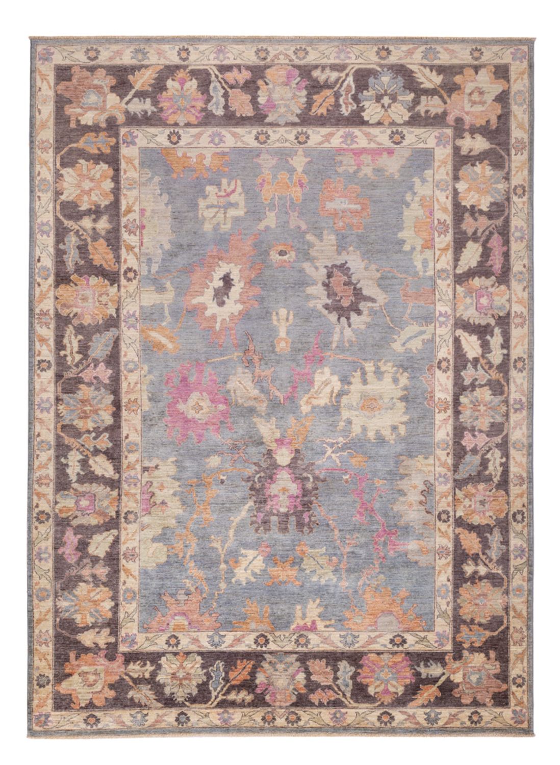 Tapis Ziegler - Usak - 338 x 247 cm - bleu clair